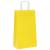 Pungi de hârtie 250 buc cu mânere galbene 21x11x36 cm GartenMobel Dekor