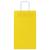 Pungi de hârtie 250 buc cu mânere galbene 21x11x36 cm GartenMobel Dekor