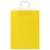 Pungi de hârtie 250 buc cu mânere galbene 26x12x35 cm GartenMobel Dekor
