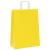 Pungi de hârtie 250 buc cu mânere galbene 26x12x35 cm GartenMobel Dekor
