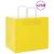 Pungi de hârtie 250 buc cu mânere galbene 32x22x28 cm GartenMobel Dekor