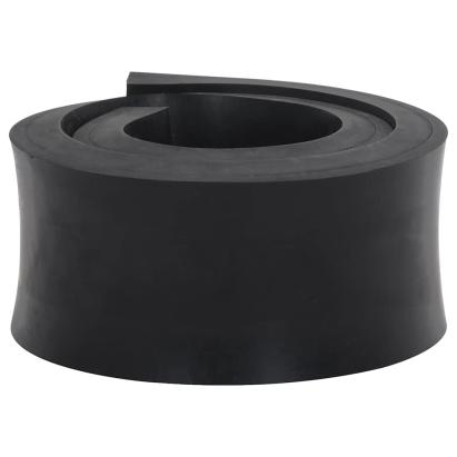 Margine de cauciuc pentru plug de zăpadă negru 100x8x2 cm GartenMobel Dekor
