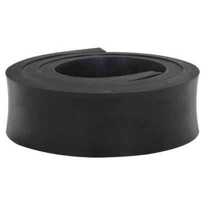 Margine de cauciuc pentru plug de zăpadă negru 150x8x2 cm GartenMobel Dekor