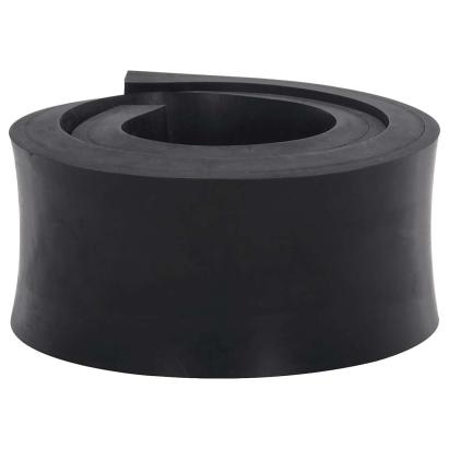 Margine de cauciuc pentru plug de zăpadă negru 80x10x2 cm GartenMobel Dekor