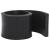 Margine de cauciuc pentru plug de zăpadă negru 80x15x2 cm GartenMobel Dekor