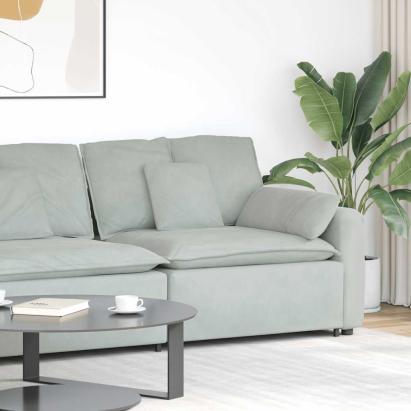 Modul modular de capăt pentru cotieră canapea cu perne 100 cm GartenMobel Dekor