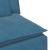 Modul central canapea modulară cu perne, albastru, 100 cm GartenMobel Dekor