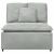 Modul central canapea modulară cu perne, gri deschis, 100 cm GartenMobel Dekor
