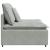 Modul central canapea modulară cu perne, gri deschis, 100 cm GartenMobel Dekor