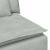 Modul central canapea modulară cu perne, gri deschis, 100 cm GartenMobel Dekor