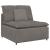 Modul central canapea modulară cu perne, gri deschis, 100 cm GartenMobel Dekor