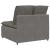 Modul central canapea modulară cu perne, gri deschis, 100 cm GartenMobel Dekor