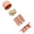 Suporturi de lampă 2 buc Rose Gold E27 GartenMobel Dekor