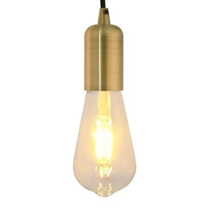 Suporturi de lampă 2 buc Bronz E27 GartenMobel Dekor