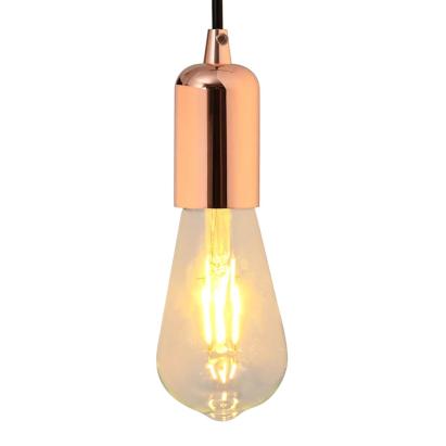 Suporturi de lampă 2 buc Rose Gold E27 GartenMobel Dekor
