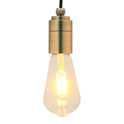 Suporturi de lampă 2 buc Bronz E27 GartenMobel Dekor