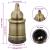 Suporturi de lampă 2 buc Bronz E27 GartenMobel Dekor
