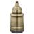 Suporturi de lampă 2 buc Bronz E27 GartenMobel Dekor
