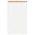 Dulap depozitare garaj alb 30x51x85 cm lemn masiv de pin GartenMobel Dekor