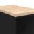 Dulap depozitare garaj negru 30x51x85 cm lemn masiv de pin GartenMobel Dekor