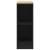 Dulap depozitare garaj negru 30x51x85 cm lemn masiv de pin GartenMobel Dekor