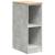 Dulap depozitare garaj Beton Gri 30x51x85 cm lemn masiv de pin GartenMobel Dekor