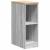 Dulap depozitare garaj gri Sonoma 30x51x85 cm GartenMobel Dekor