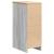 Dulap depozitare garaj gri Sonoma 30x51x85 cm GartenMobel Dekor
