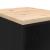 Dulap depozitare garaj negru 40x51x85 cm lemn masiv de pin GartenMobel Dekor