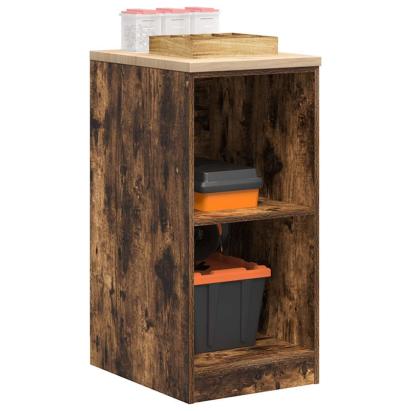 Dulap de depozitare de garaj stejar afumat 40x51x85 cm GartenMobel Dekor
