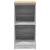 Dulap depozitare garaj gri Sonoma 40x51x85 cm lemn masiv de pin GartenMobel Dekor
