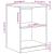 Dulap depozitare garaj negru 60x51x85 cm lemn masiv de pin GartenMobel Dekor