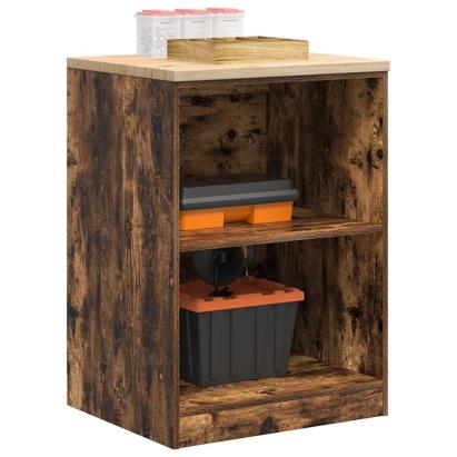 Dulap de depozitare pentru garaj stejar afumat 60x51x85 cm GartenMobel Dekor