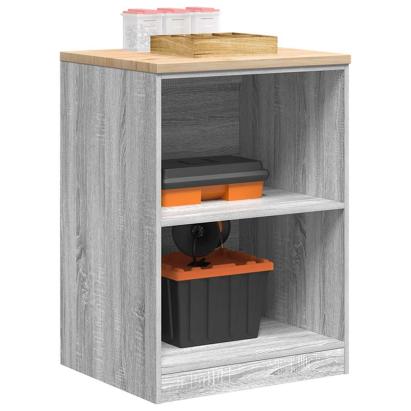 Dulap depozitare garaj gri Sonoma 60x51x85 cm GartenMobel Dekor