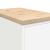 Dulap depozitare garaj alb 30x51x85 cm lemn masiv de pin GartenMobel Dekor