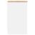 Dulap depozitare garaj alb 30x51x85 cm lemn masiv de pin GartenMobel Dekor