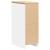 Dulap depozitare garaj alb 30x51x85 cm lemn masiv de pin GartenMobel Dekor