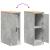 Dulap depozitare garaj Beton Gri 30x51x85 cm lemn masiv de pin GartenMobel Dekor
