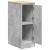 Dulap depozitare garaj Beton Gri 30x51x85 cm lemn masiv de pin GartenMobel Dekor