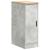 Dulap depozitare garaj Beton Gri 30x51x85 cm lemn masiv de pin GartenMobel Dekor