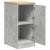 Dulap depozitare garaj Beton Gri 40x51x85 cm lemn masiv de pin GartenMobel Dekor
