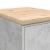 Dulap depozitare garaj Beton Gri 40x51x85 cm lemn masiv de pin GartenMobel Dekor