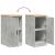 Dulap depozitare garaj Beton Gri 40x51x85 cm lemn masiv de pin GartenMobel Dekor