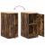 Dulap de depozitare de garaj stejar afumat 40x51x85 cm GartenMobel Dekor