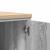 Dulap depozitare garaj gri Sonoma 40x51x85 cm lemn masiv de pin GartenMobel Dekor