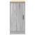 Dulap depozitare garaj gri Sonoma 40x51x85 cm lemn masiv de pin GartenMobel Dekor