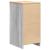Dulap depozitare garaj gri Sonoma 40x51x85 cm lemn masiv de pin GartenMobel Dekor