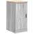 Dulap depozitare garaj gri Sonoma 40x51x85 cm lemn masiv de pin GartenMobel Dekor