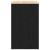 Dulap depozitare garaj negru 60x51x85 cm lemn masiv de pin GartenMobel Dekor