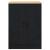 Dulap depozitare garaj negru 60x51x85 cm lemn masiv de pin GartenMobel Dekor